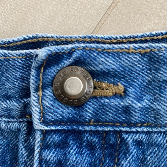 Vintage Bugle Boy Denim Booty Shorts 6 - Picture 3 of 8